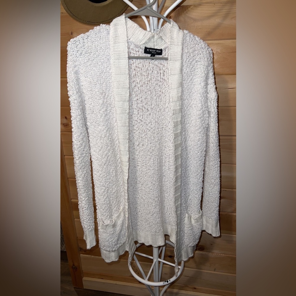 Popcorn cardigan
